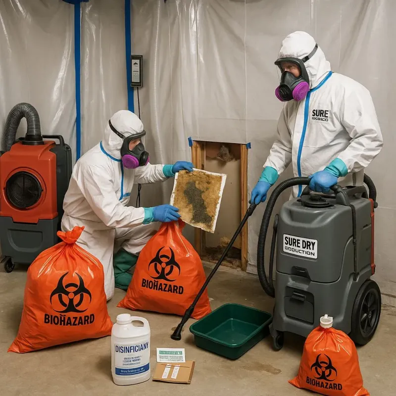 Contaminated Water Handling Protocols process in North Scituate, RI