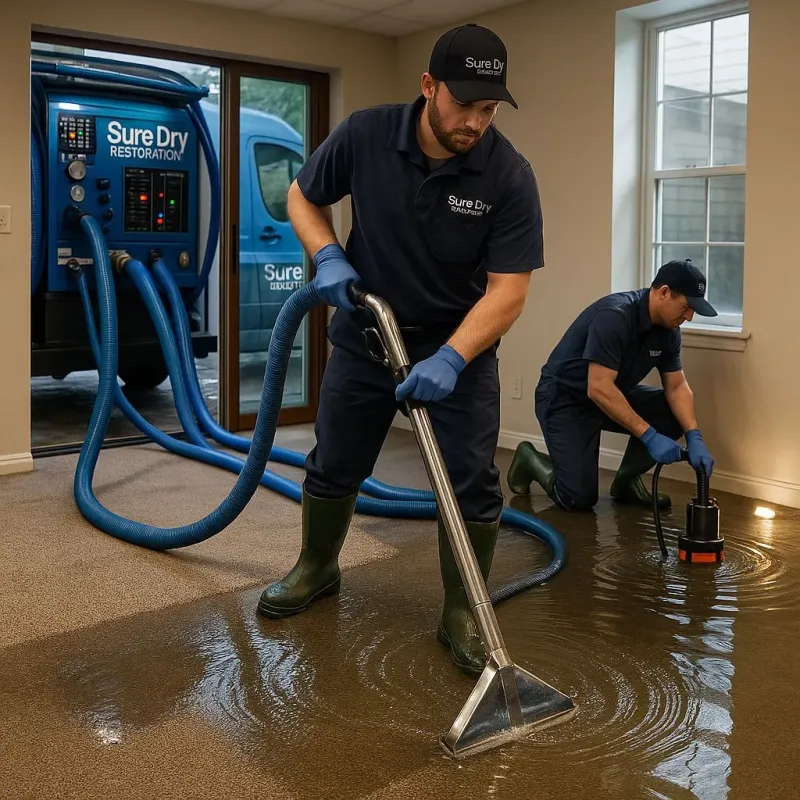 Water Extraction and Removal process in North Scituate, RI